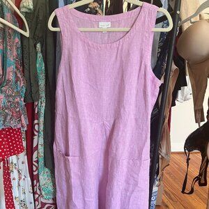 J. Jill Linen Shift Dress